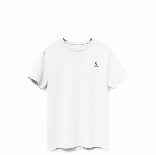 White Pawn Collection Supima® 100% Cotton T-Shirt