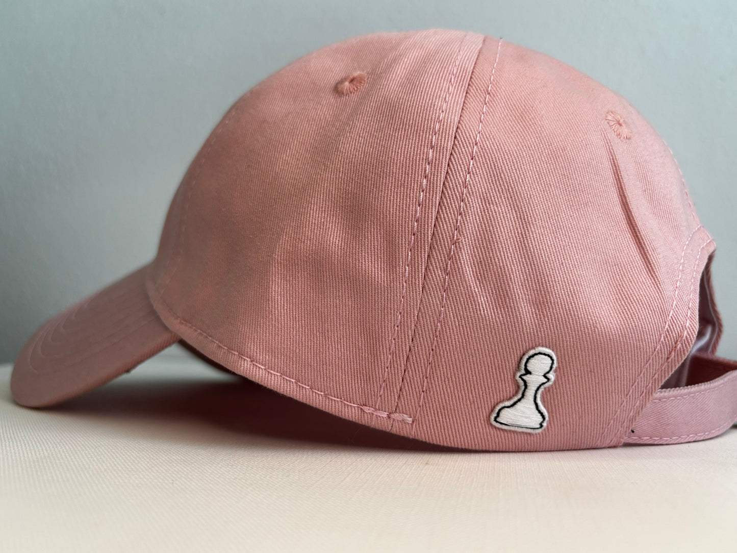 Soft Pink Chess Club Collections Dad Hat