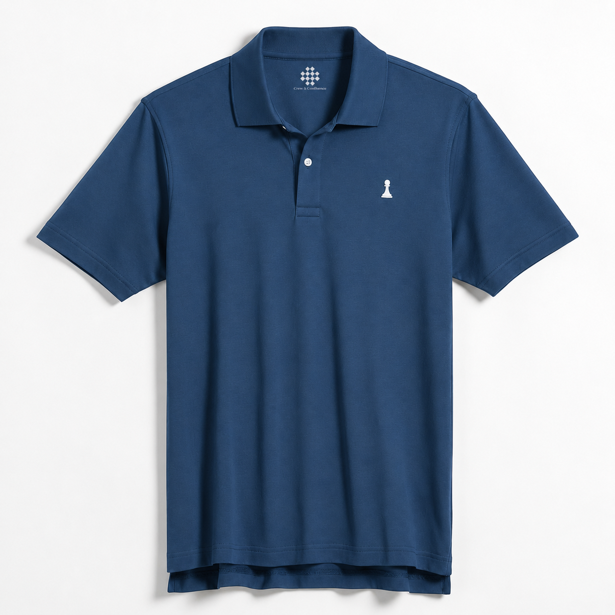Navy Polo Pawn™ | Pima Collection