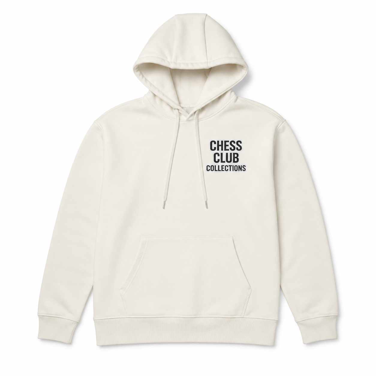 Natural Chess Club Collections Heavy Organic Hoddie