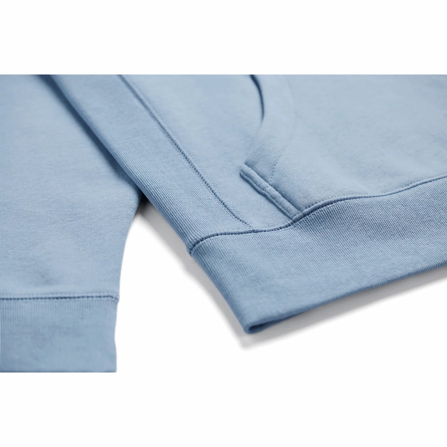 Soft Blue Organic Cotton Hooded Sweatshirt Privileged Minds