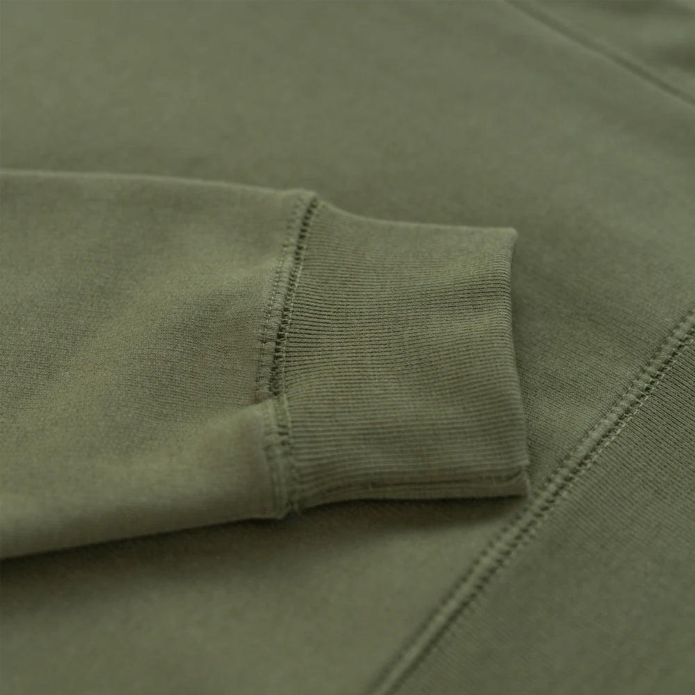 Military Olive Crewneck Chess Club Collections
