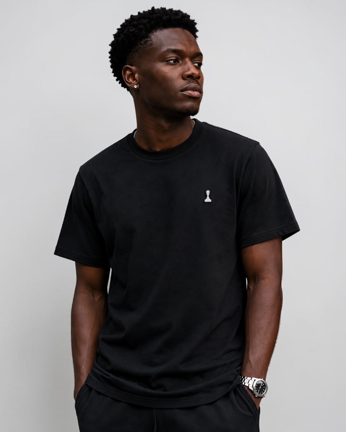 Black Pawn Collection Supima® 100% Cotton T-Shirt