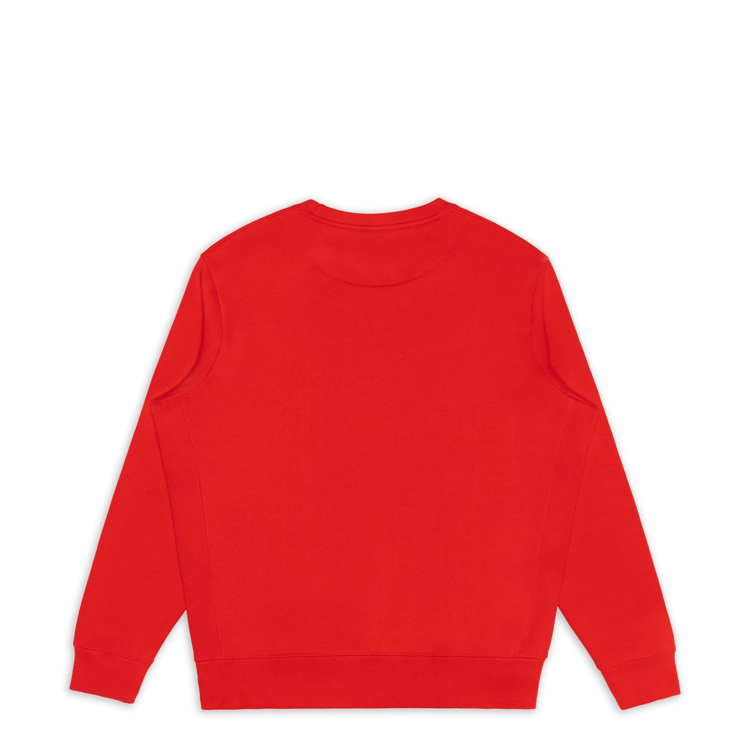 Red Organic Cotton Crewneck Sweatshirt