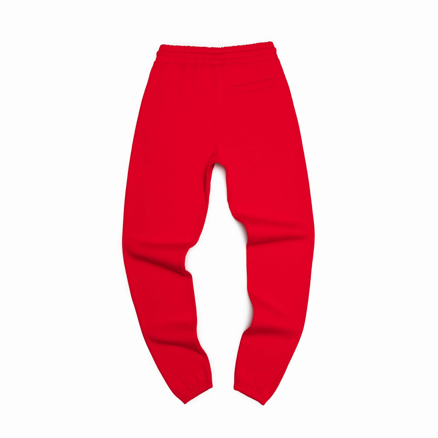 Red Organic Cotton Sweatpants