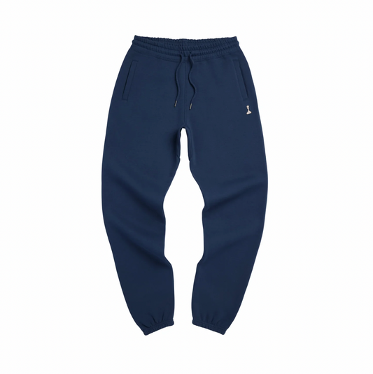 Navy Organic Cotton Sweatpants Pawn Collection