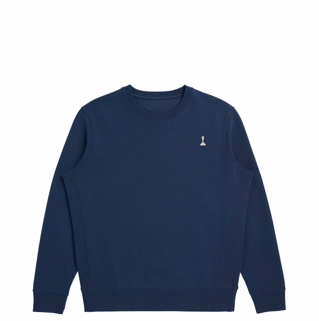 Navy Pawn Collection Organic Cotton Crewneck Sweatshirt