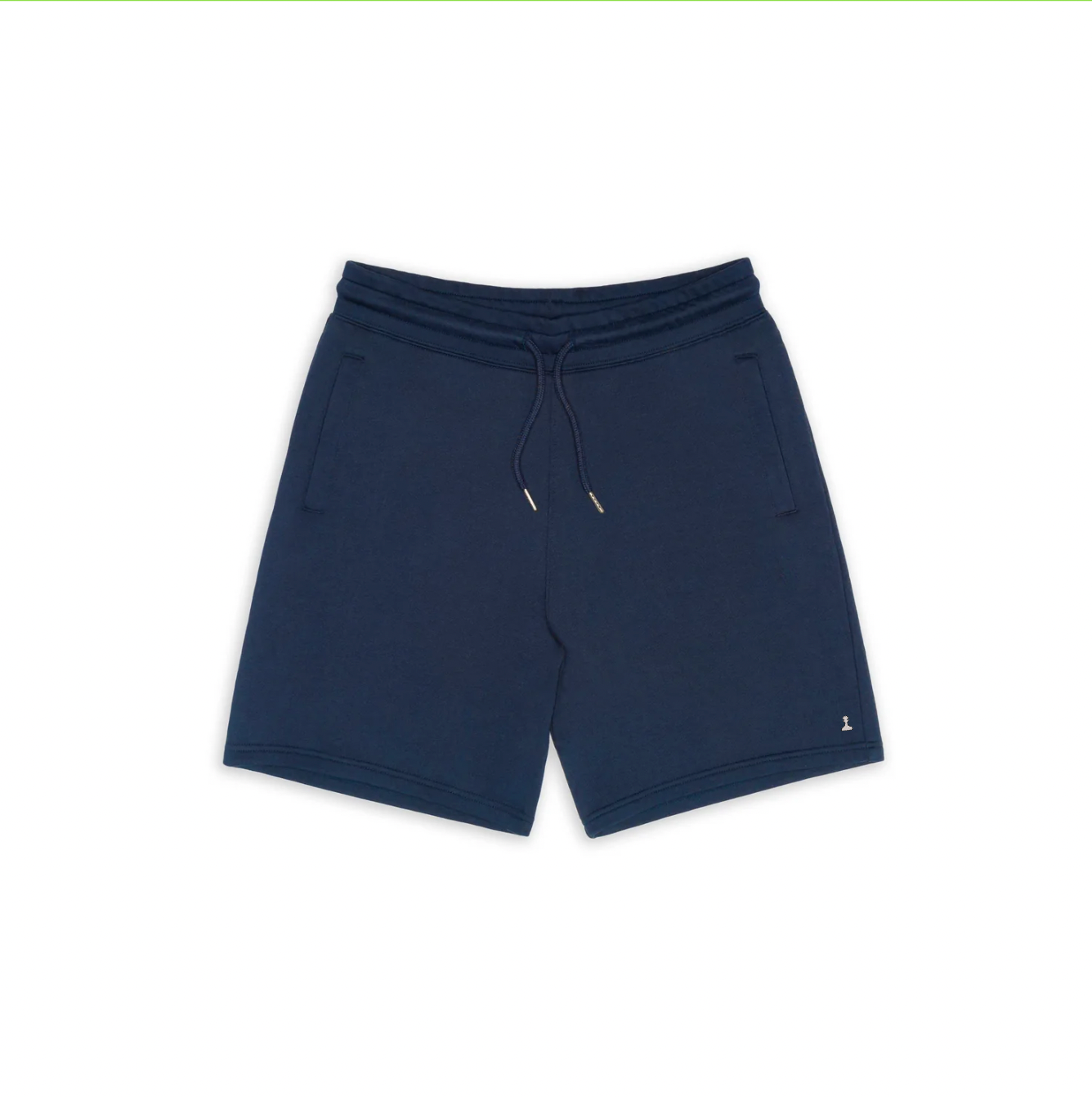 Navy Pawn Collection Organic Cotton Sweat-shorts