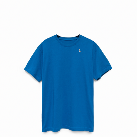 French Blue American Grown Supima® 100% Cotton 6oz T-Shirt