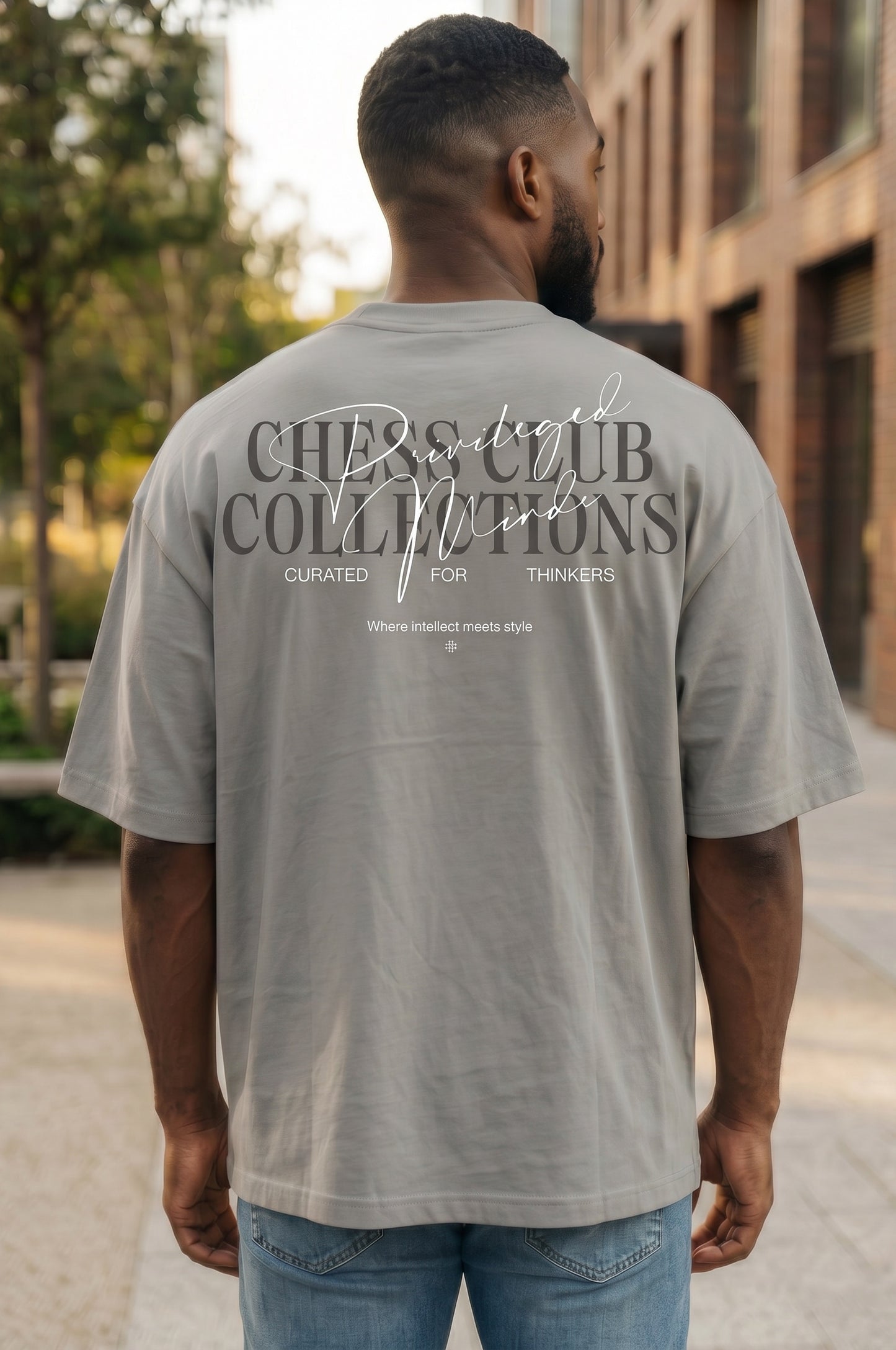 CURATED FOR THINKER OVERSIZED SMOKE GREY