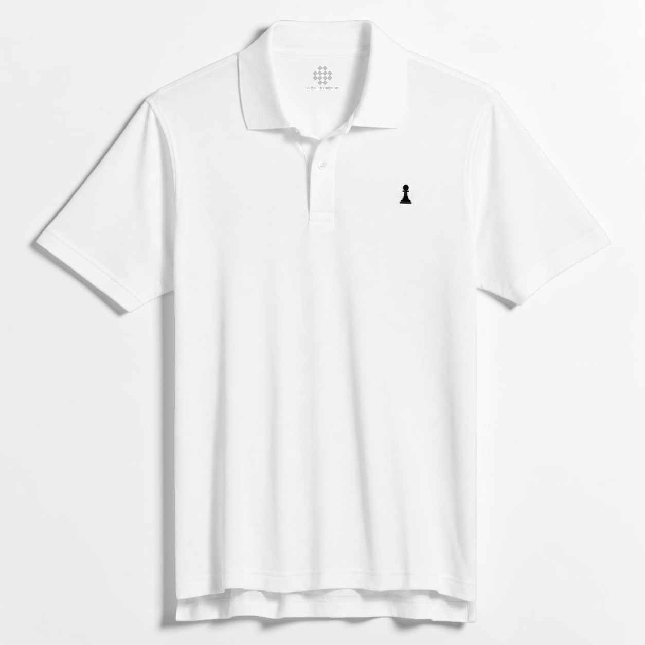 White Polo Pawn™ | Pima Collection