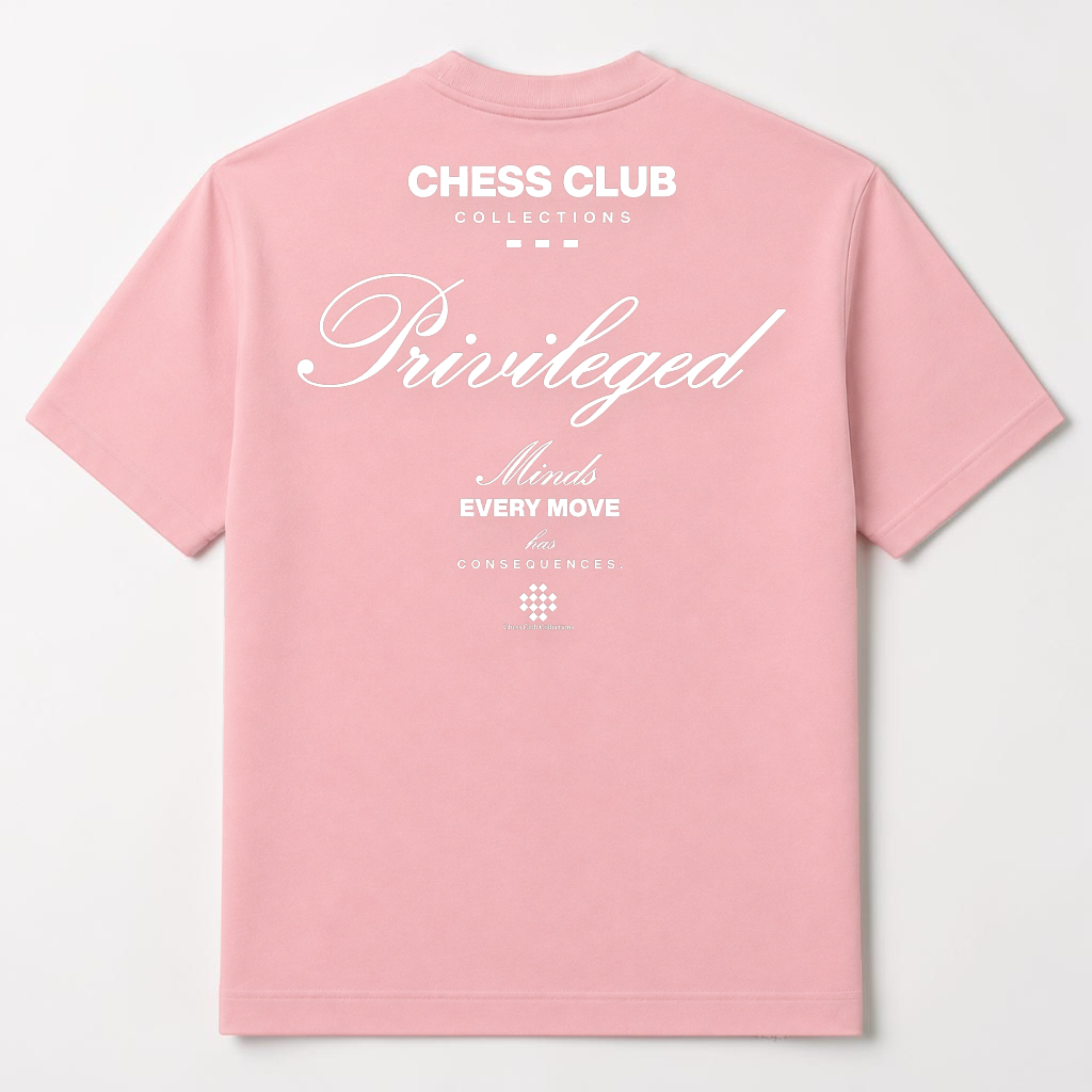 Every Move Has Consequences Soft Pink